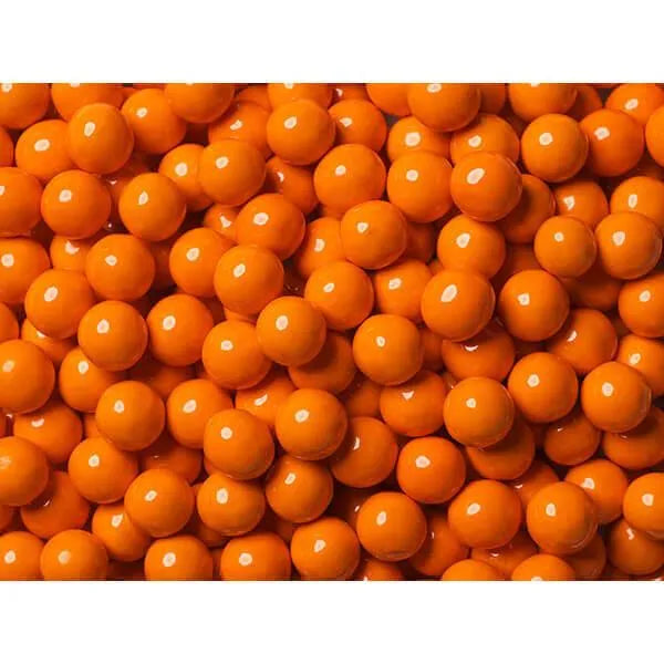 Sixlets Mini Milk Chocolate Balls - Orange: 2LB Bag