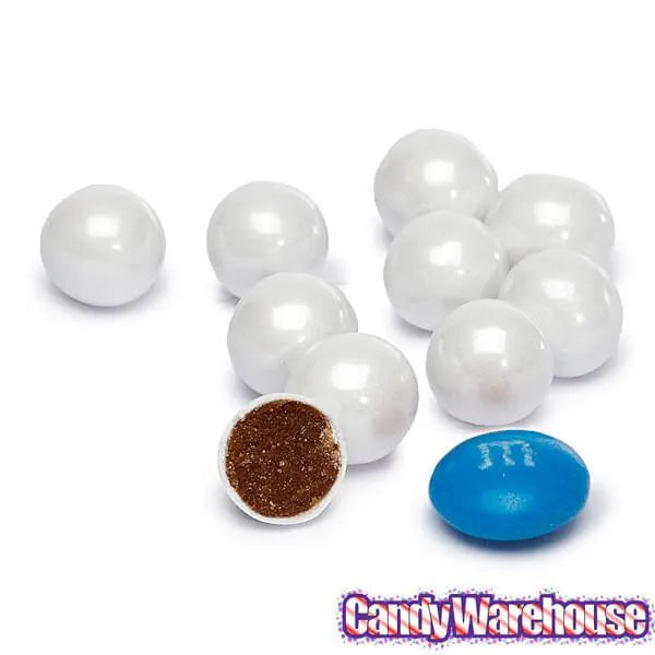 Sixlets Mini Milk Chocolate Balls - Pearl White: 2LB Bag