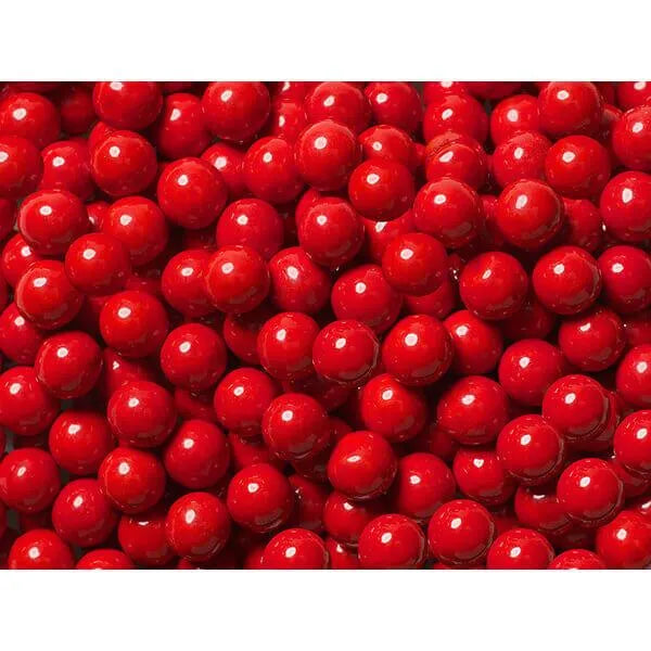 Sixlets Mini Milk Chocolate Balls - Red: 2LB Bag