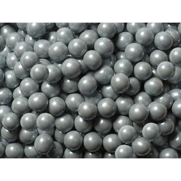 Sixlets Mini Milk Chocolate Balls - Silver: 2LB Bag