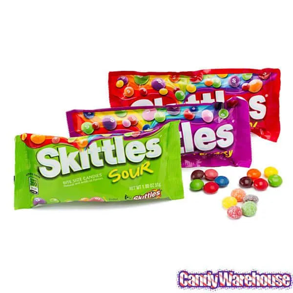 Skittles & Starburst Candy: 30-Piece Variety Pack