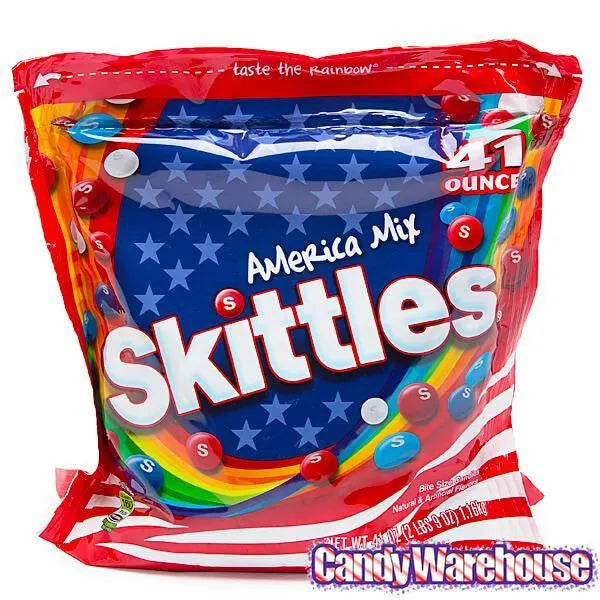 Skittles Candy - America Mix: 41-Ounce Bag