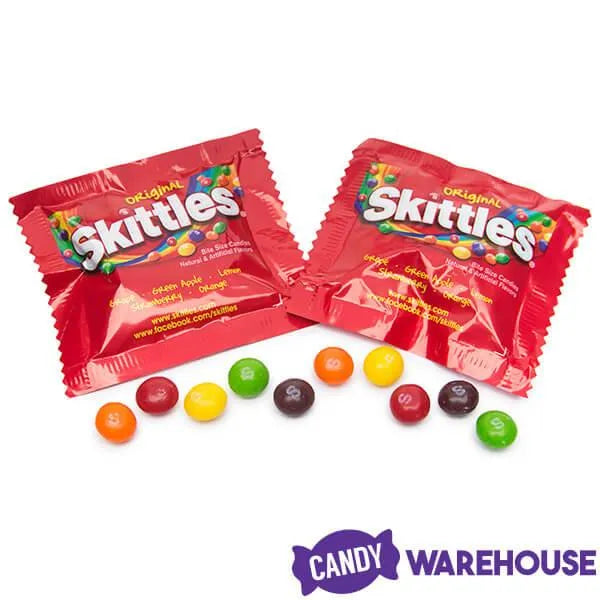 Skittles Candy Fun Size Packs: 22LB Case