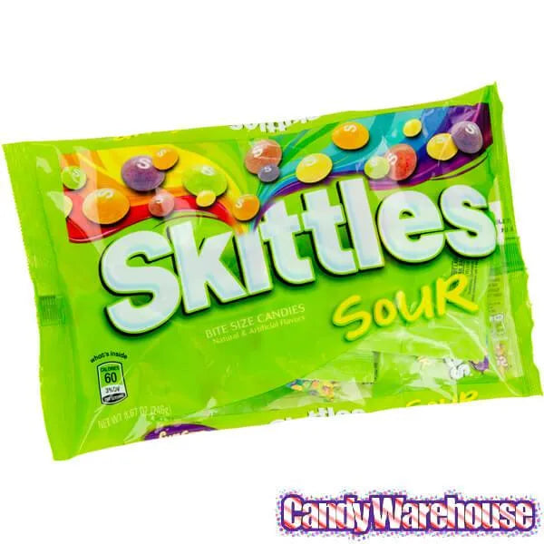 Skittles Candy Fun Size Packs - Sour: 16-Piece Bag