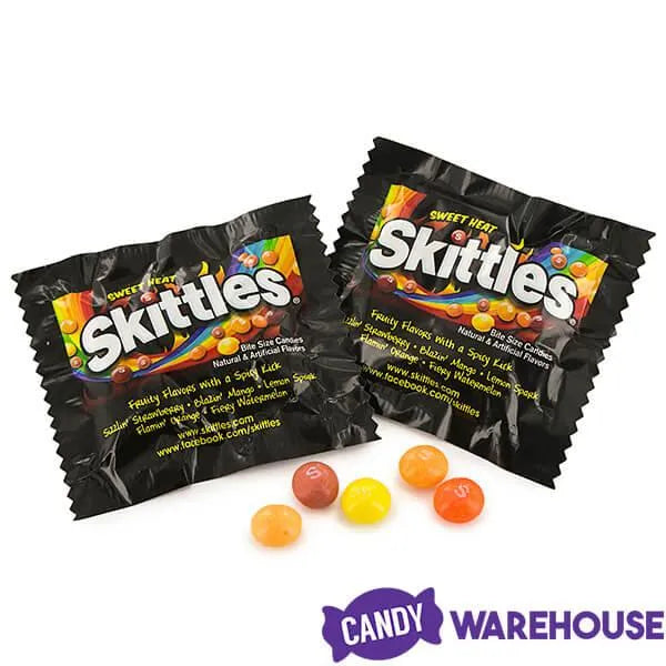 Skittles Candy Fun Size Packs - Sweet Heat: 9.11-Ounce Bag