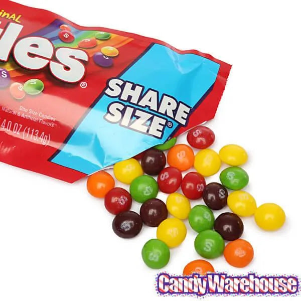 Skittles Candy King Size Packs - Original: 24-Piece Box