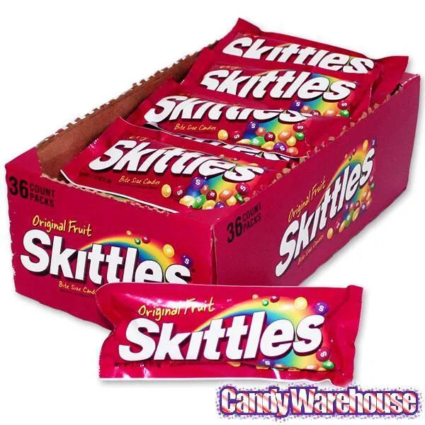 Skittles Candy Packs - Original: 36-Piece Box