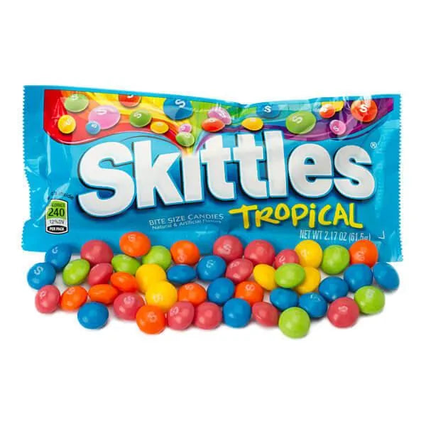 Skittles Candy Packs - Tropical: 36-Piece Box