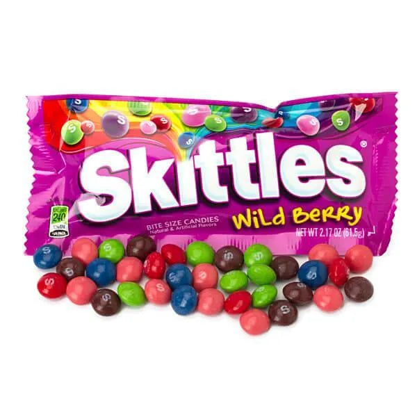 Skittles Candy Packs - Wild Berry: 36-Piece Box