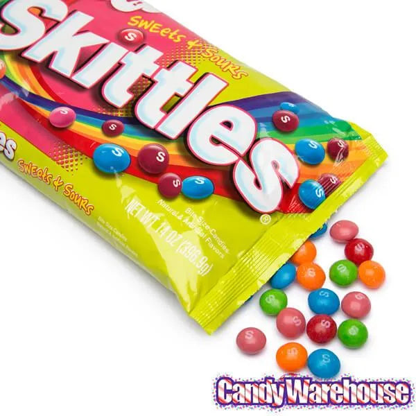 Skittles Candy - Sweets and Sours: 14-Ounce Bag