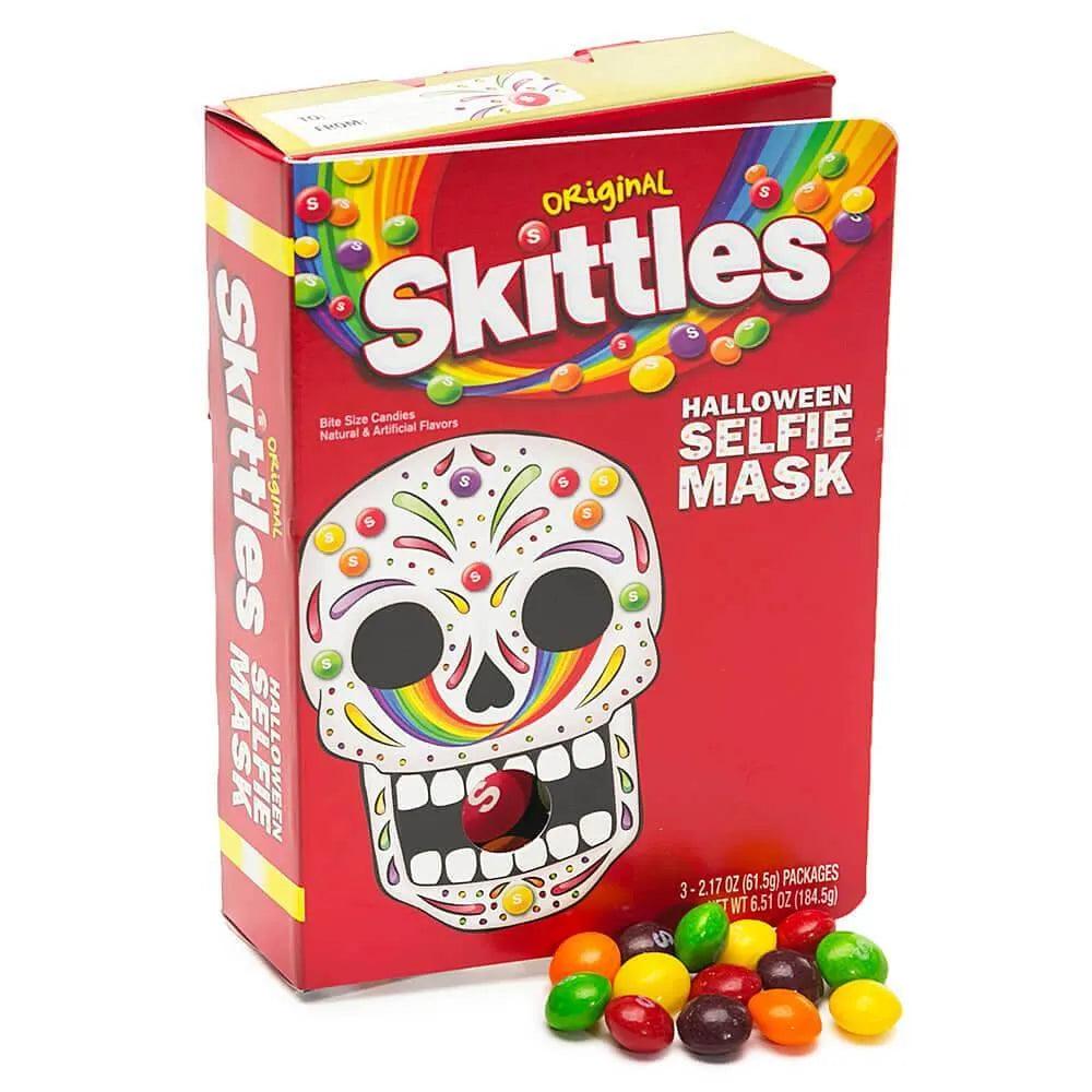 Skittles Day of the Dead Candy Mask Book