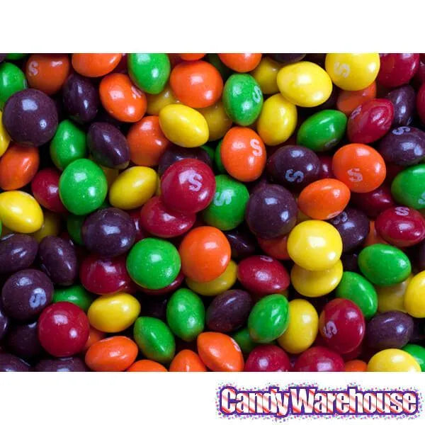 Skittles Filled Tubular Candy Cane