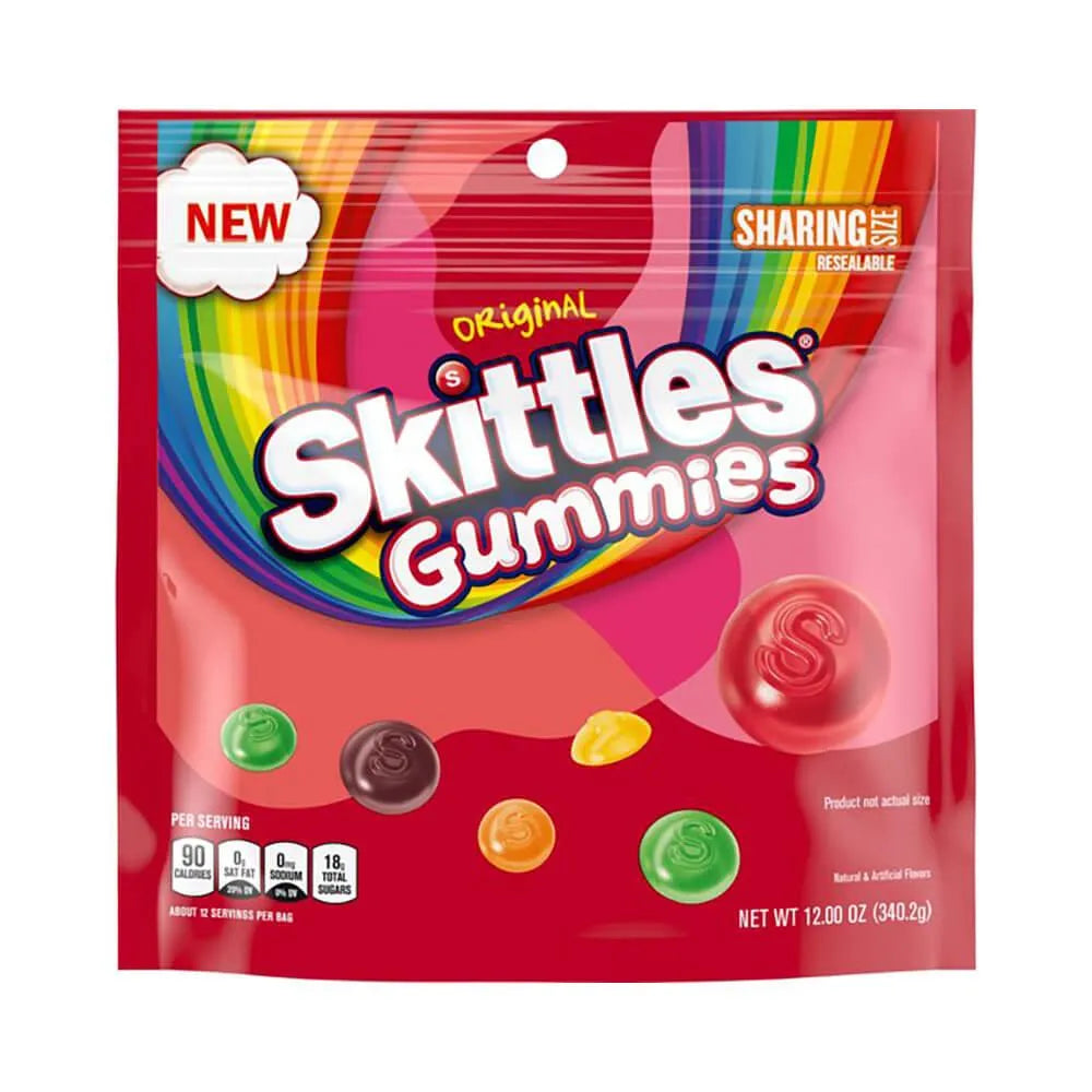 Skittles Gummies: 12-Ounce Bag