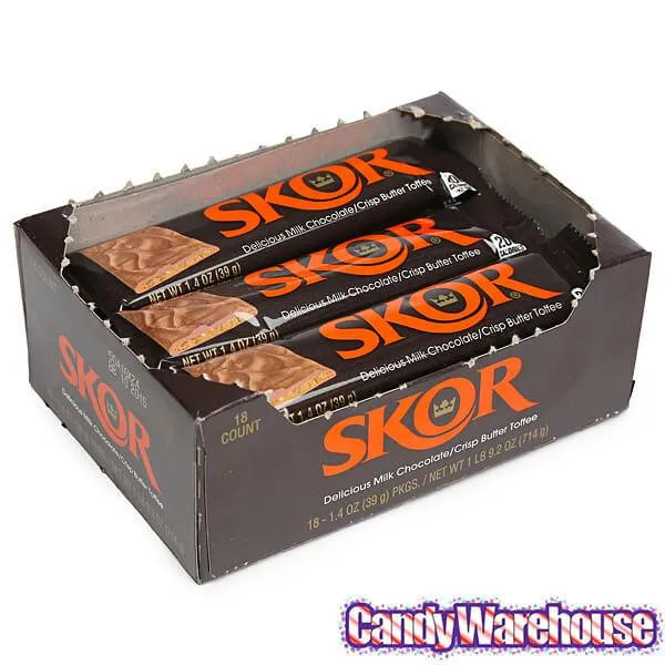 Skor Candy Bars: 18-Piece Box