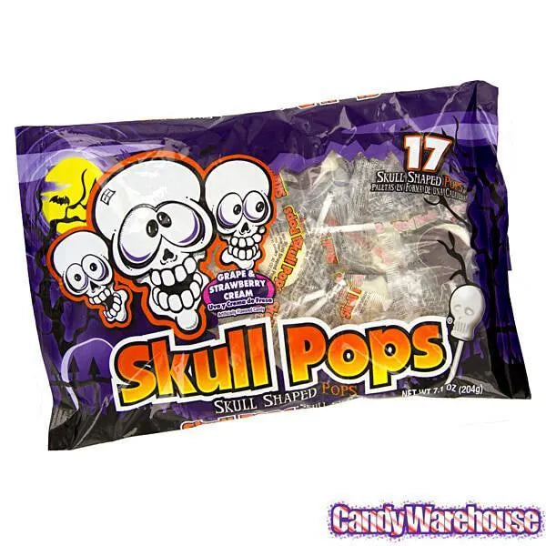 Skull Pops: 15-Piece Bag