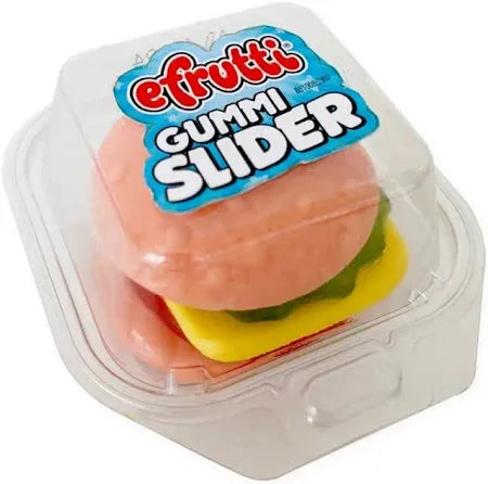 Efrutti Gummy Cheeseburger Slider Candy: 24-Piece Display