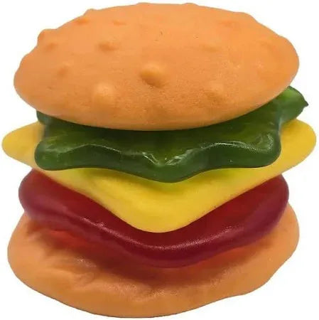 Efrutti Gummy Cheeseburger Slider Candy: 24-Piece Display