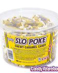 Slo Poke Bite-Size Caramel Candy: 160-Piece Tub