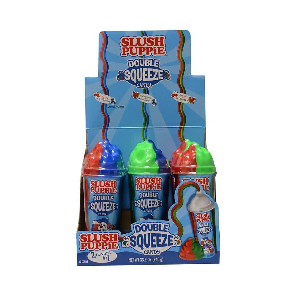 Slush Puppie Double Squeeze Candy: 12-Piece Display