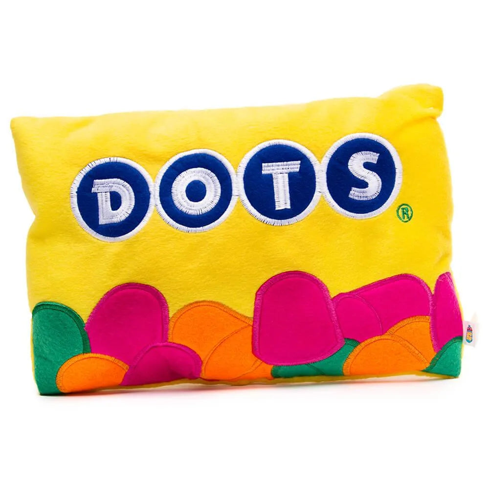 Small Plush Candy Pillow - Dots