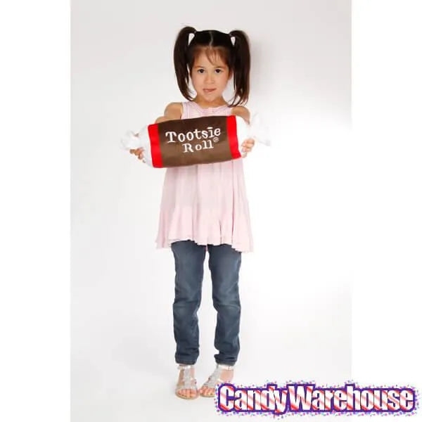 Small Plush Candy Pillow - Tootsie Roll