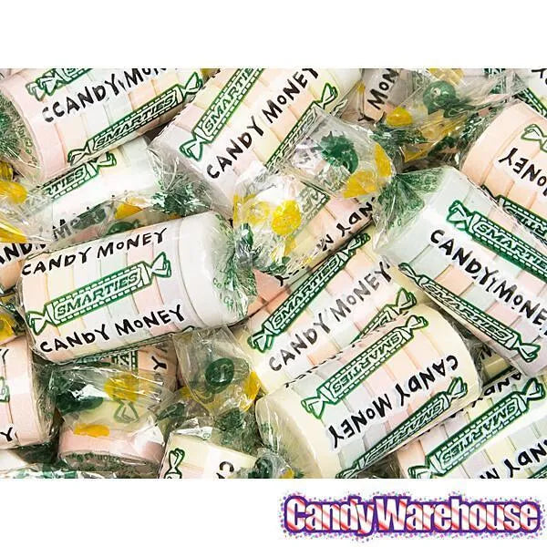 Smarties Candy Money Rolls: 5LB Bag