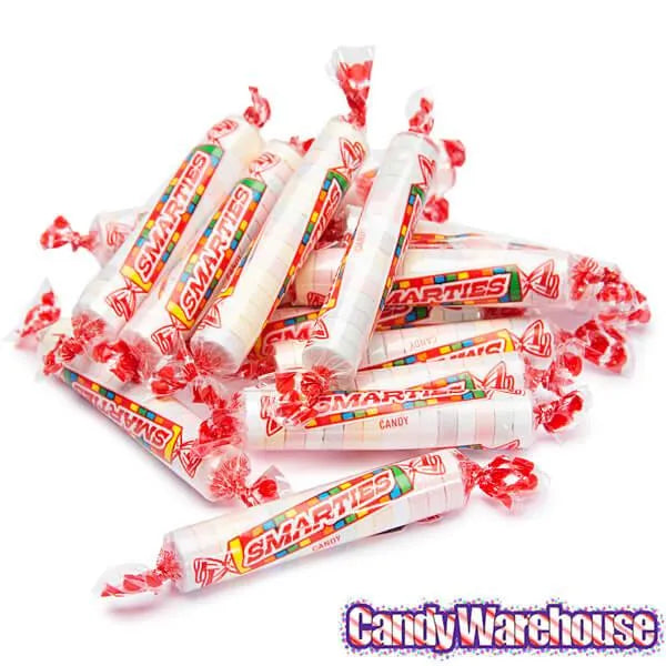 Smarties Candy Rolls: 180-Piece Tub