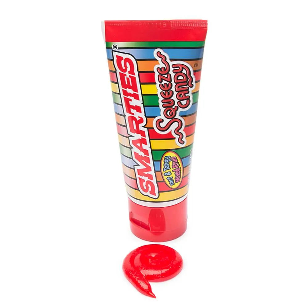 Smarties Squeeze Candy Tubes: 12-Piece Box