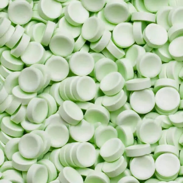 Smarties Tangy Sugar Buttons Candy - Pastel Green: 5LB Bag