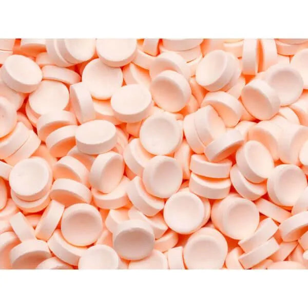 Smarties Tangy Sugar Buttons Candy - Pastel Orange: 5LB Bag