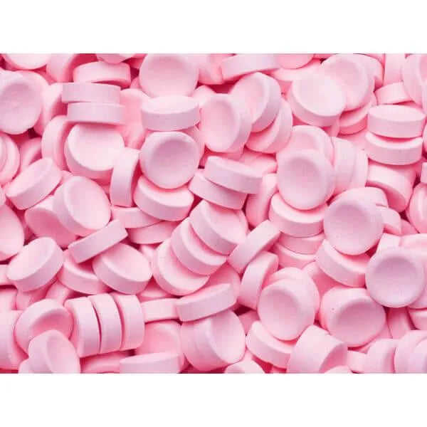 Smarties Tangy Sugar Buttons Candy - Pastel Pink: 5LB Bag