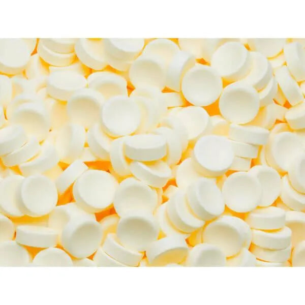 Smarties Tangy Sugar Buttons Candy - Pastel Yellow: 5LB Bag