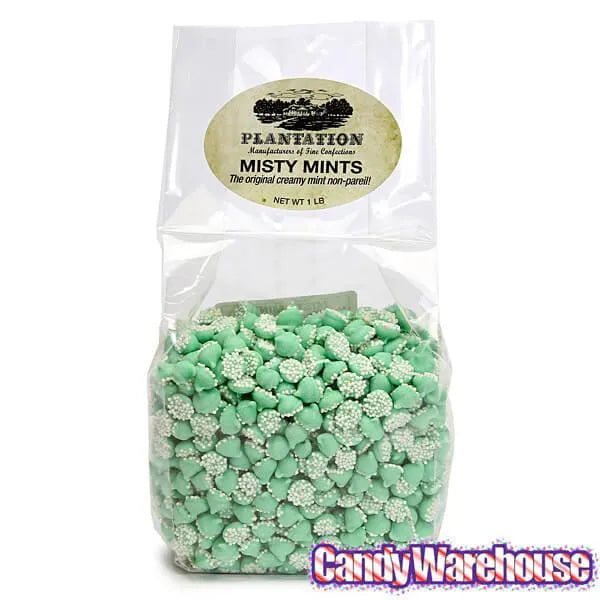 Smooth and Melty Mini Nonpareil Mint Chocolate Chips - Green: 16-Ounce Bag