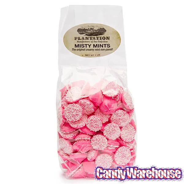 Smooth and Melty Nonpareil Mint Chocolate Chips - Pink: 16-Ounce Bag