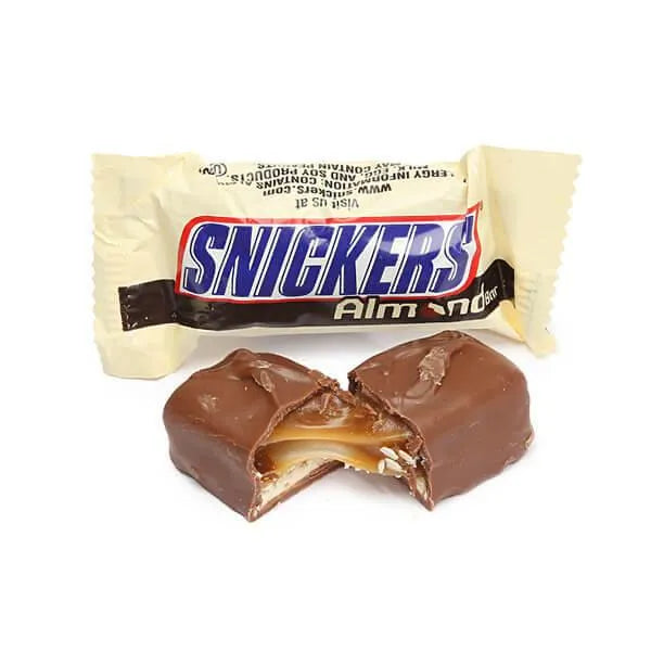 Snickers Almond Fun Size Candy Bars: 14-Piece Bag