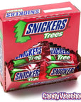 Snickers Christmas Tree Candy Bars: 24-Piece Box