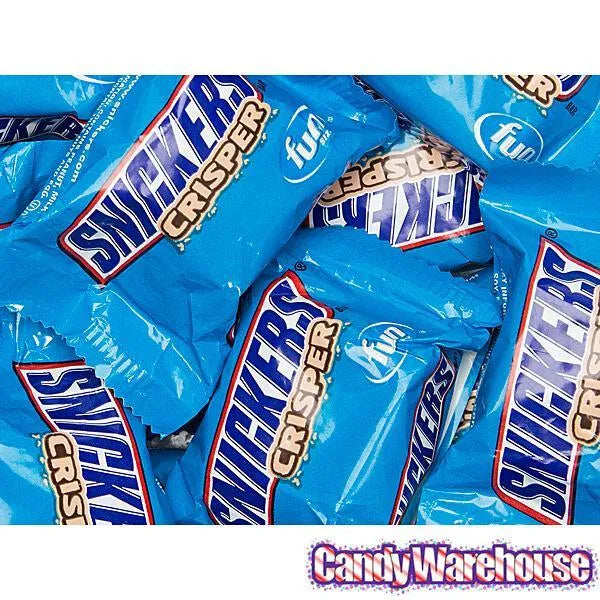 Snickers Crisper Fun Size Candy Bars: 15-Piece Bag