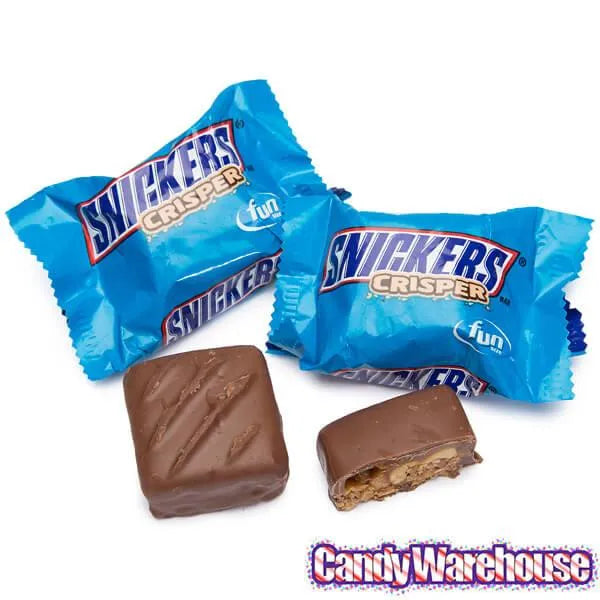 Snickers Crisper Fun Size Candy Bars: 15-Piece Bag