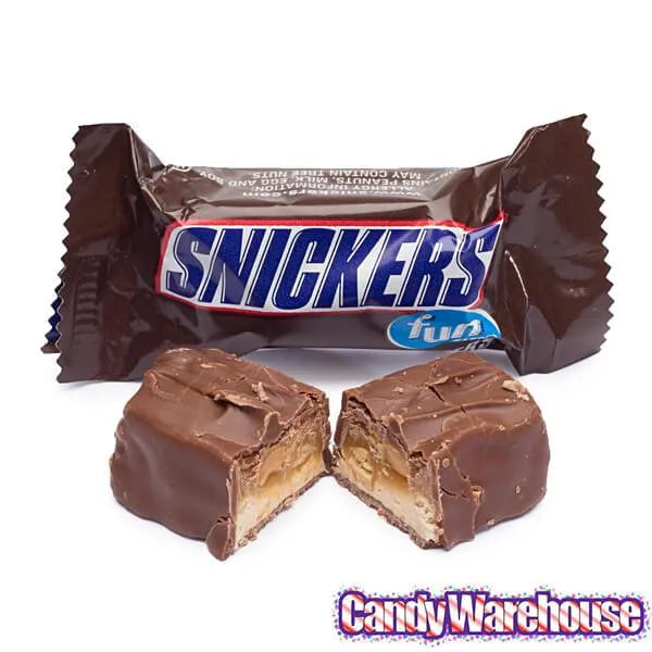 Snickers Fun Size Candy Bars Assortment: 45-Piece Bag