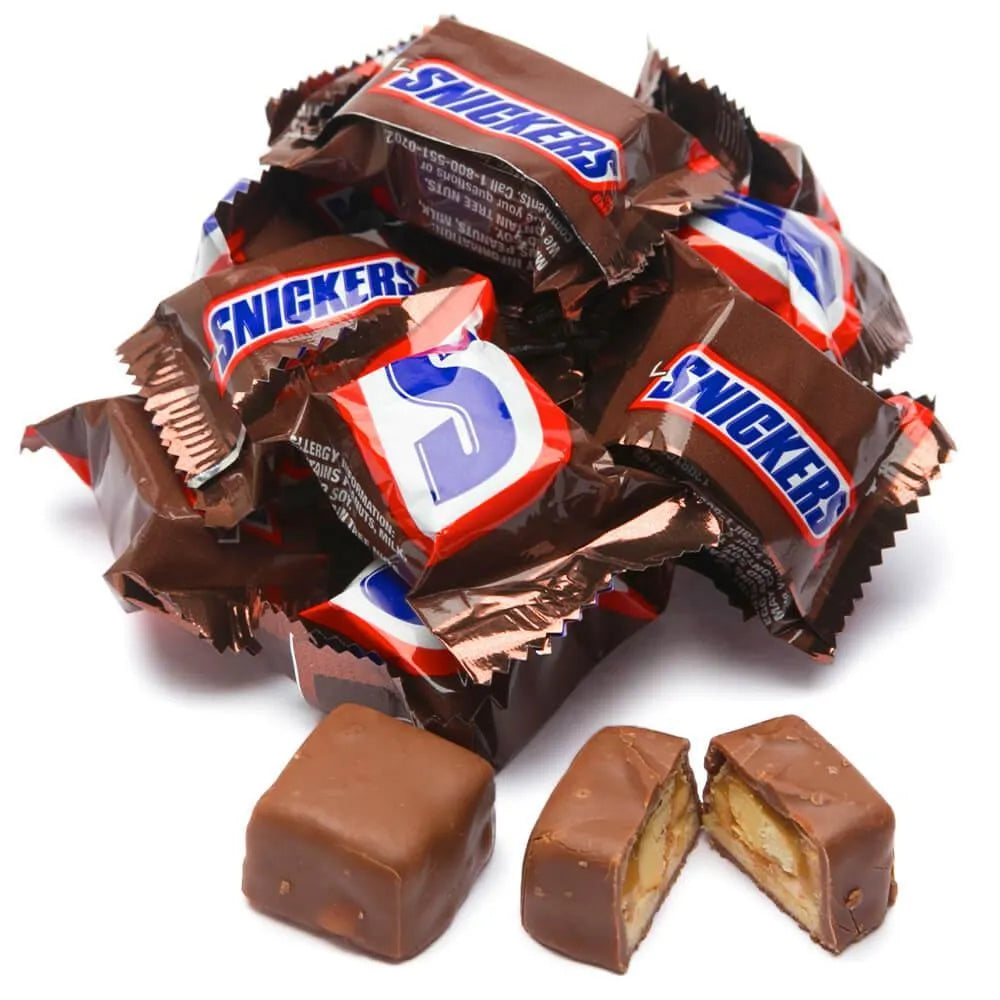 Snickers Minis Candy: 5LB Bag