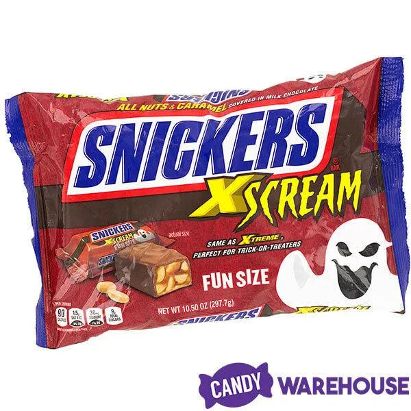 Snickers X-Scream Fun Size Candy Bars: 15-Piece Bag