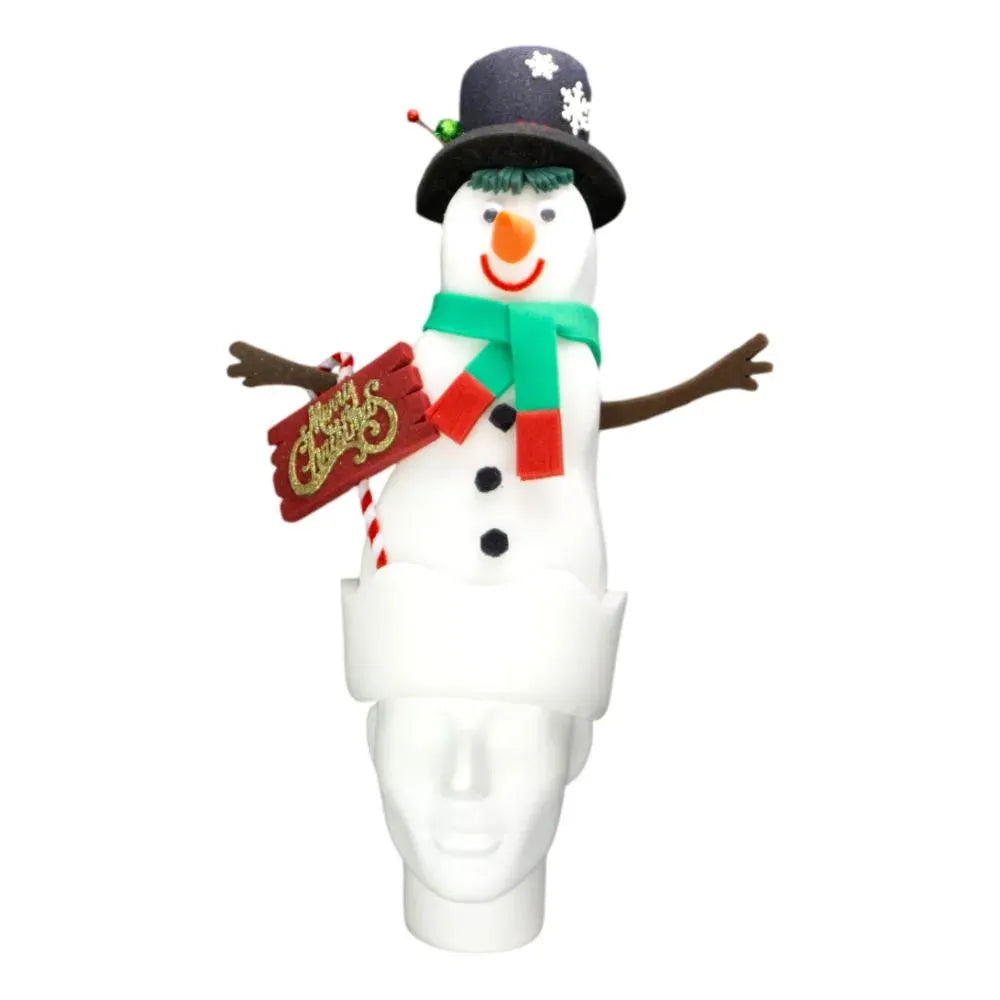 Christmas Snowman Hat