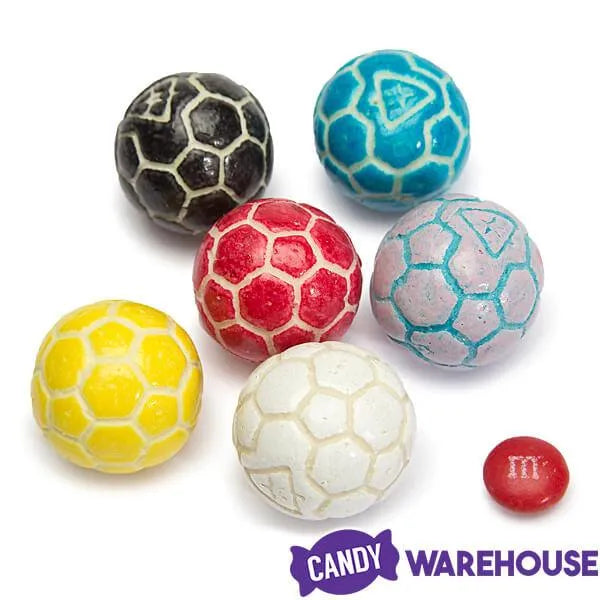 Soccer Balls Bubblegum: 1KG Bag