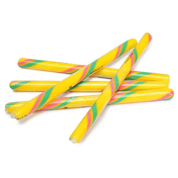 Sour Citrus Hard Candy Sticks: 100-Piece Box