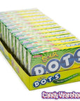 Sour Dots Candy 6-Ounce Packs: 12-Piece Box