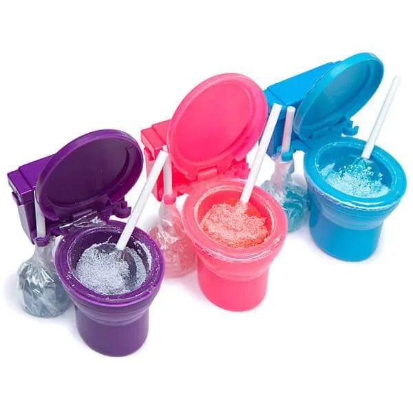 Sour Flush Candy Toilets: 12-Piece Box