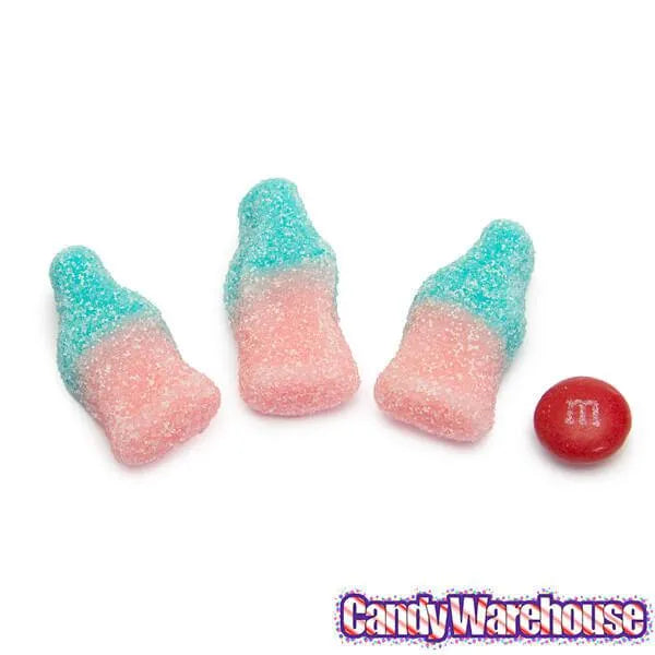 Sour Gummy Bubblegum Bottles Candy: 3KG Bag