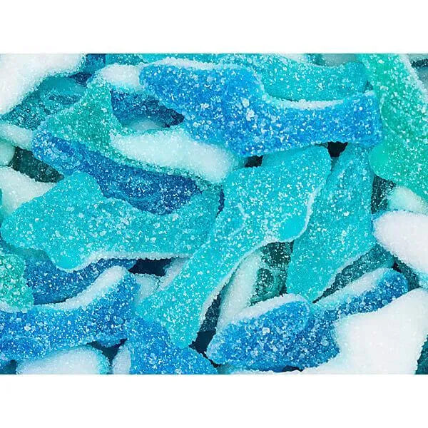 Sour Gummy Sharks Candy: 3KG Bag