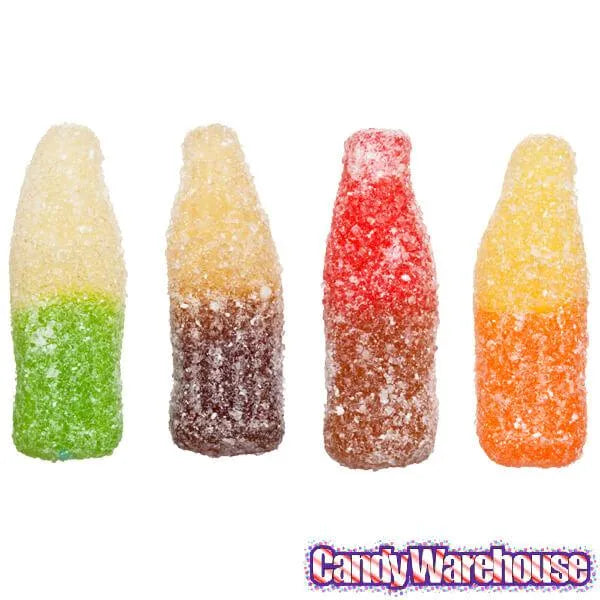 Sour Gummy Soda Bottles Candy: 5LB Bag