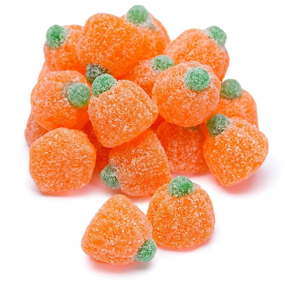 Sour Jelly Pumpkins Candy: 16-Ounce Tub